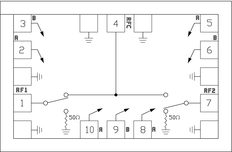 HMC347A/HMC347A-SX寬帶非反射式MMIC芯片  ADI現貨代理