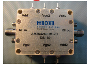 AM264240UM-2H功率放大器模塊2.6 - 4.2GHz——S波段功率放大器模塊