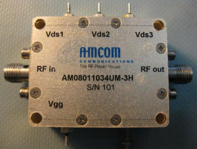 X波段功率放大器AM08011034UM-3H