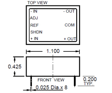 高壓隔離可調節輸出電源模塊100至1500 VDC