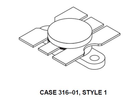 MRF317寬帶大信號放大器  macom代理現貨