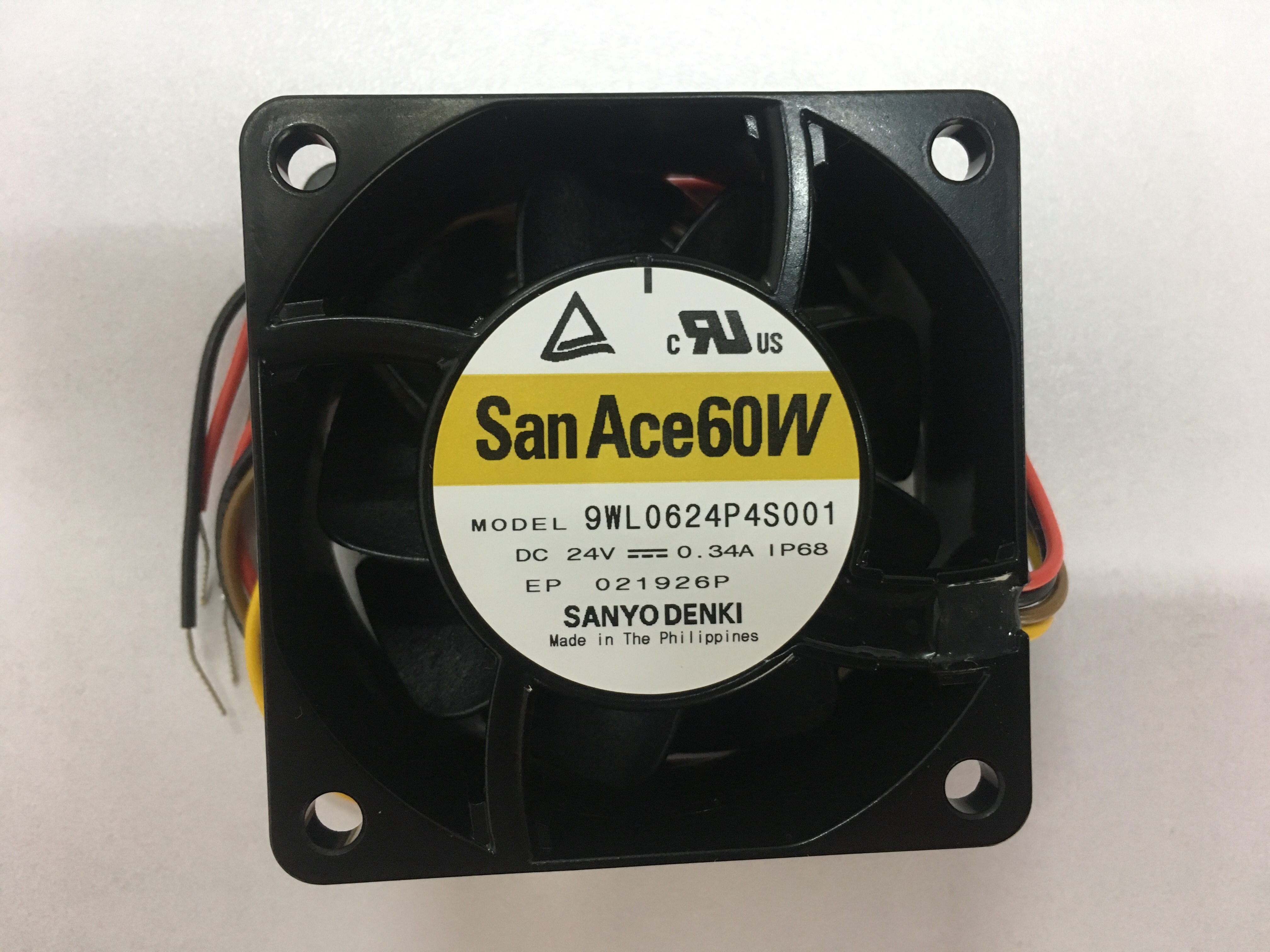 9WL0624P4S001 防水風扇的參數與特性 原裝庫存