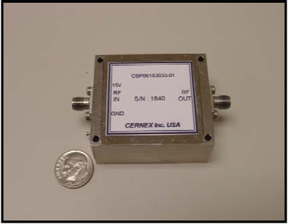 CERNEX寬帶 VHF 和 UHF 高功率放大器