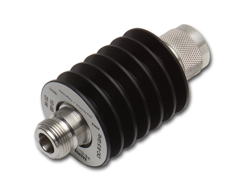 33中功率固定同軸衰減器（N，2.92mm，DC-8.5 GHz，25 W）