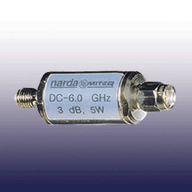 AF-SMA-6-5-20  固定衰減器-SMA-DC至6 GHz，5W