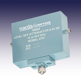 4791  可變衰減器-微型SMA和3.5 mm 0.8-26.5 GHz