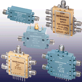 SS212DHS	固態PIN二極管開關-SPST-SP6T SMA（F）引入0.5至18 GHz反射型（超薄系列）