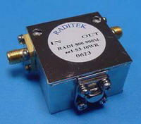 RADITEK同軸隔離器和循環器蜂窩/pcs (2.0gh z -2.9gh z )