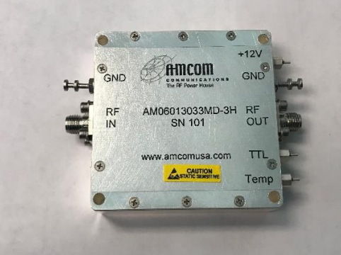 AM06013033MD-3H寬帶砷化鎵功率放大器AMCOM