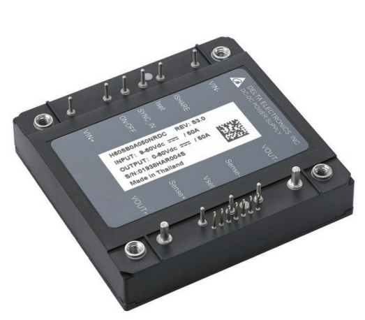 H60SB0A050NRDC非隔離1/2磚DC-DC電源模塊